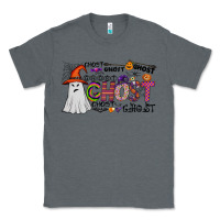 Charcoal Heather ghost Classic Tee - CowhideDigitalArt