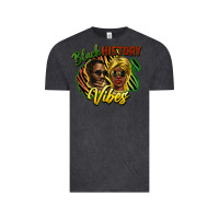 Vintage Black black history vibes Vintage Tee - NancyCooperArtShop