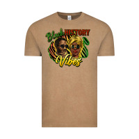 Vintage Coffee black history vibes Vintage Tee - NancyCooperArtShop