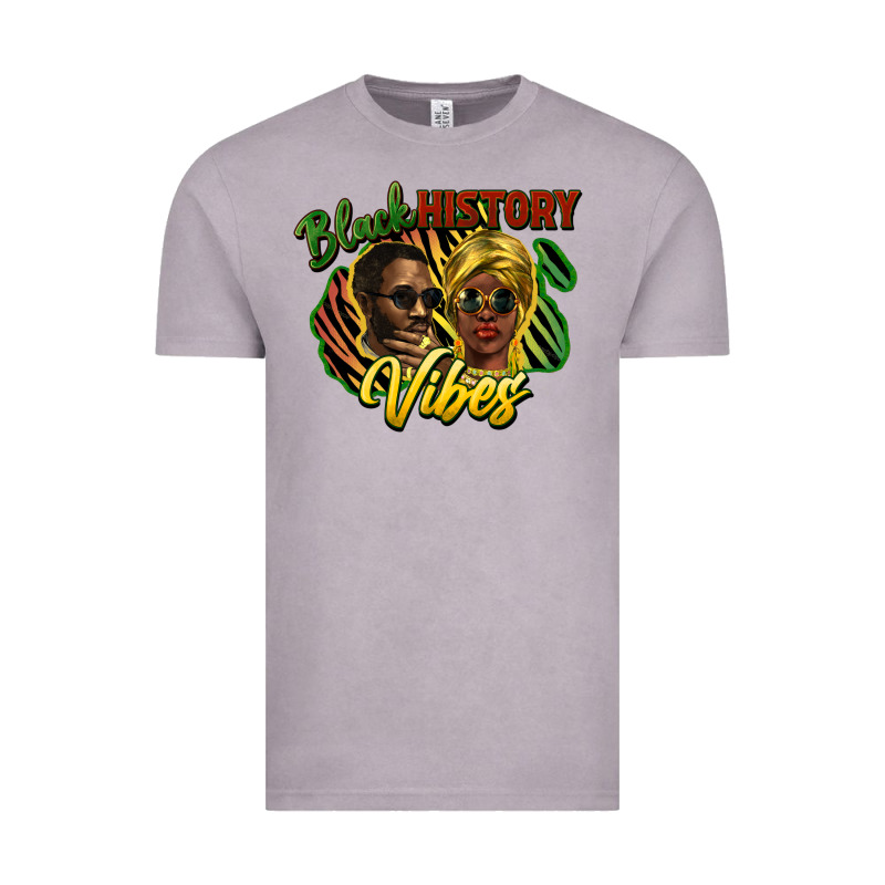 Black History Vibes Vintage Tee by NancyCooperArtShop | Teevron