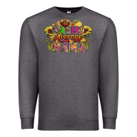 Charcoal Heather Nacho average mama Premium Sweatshirt - FaDigitalArtStudio