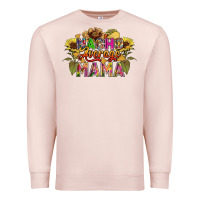 Pale Pink Nacho average mama Premium Sweatshirt - FaDigitalArtStudio