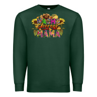 Sports Green Nacho average mama Premium Sweatshirt - FaDigitalArtStudio