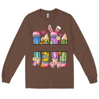 Chestnut easter teacher pencils Long Sleeve Tee - Artiststas