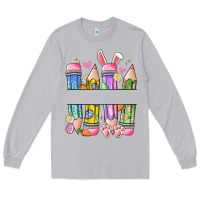 Moon Dust easter teacher pencils Long Sleeve Tee - Artiststas