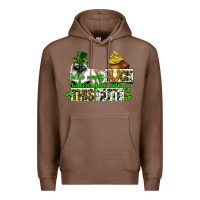 Chestnut St. Patrick's cat who needs luck when you are this Premium Hoodie - CowGirlArtShop