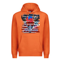 Carrot bull skull america Premium Hoodie - JahusDesignShop