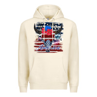 Tofu bull skull america Premium Hoodie - JahusDesignShop