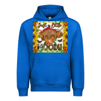 Cobalt Just A Little Moody Urban Hoodie - CowhideDigitalArt