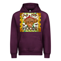Mauve Wine Just A Little Moody Urban Hoodie - CowhideDigitalArt