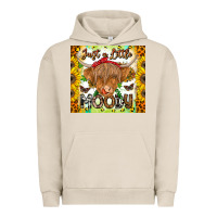 Pigment French Oak Just A Little Moody Urban Hoodie - CowhideDigitalArt
