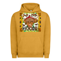 Pigment Peanut Butter Just A Little Moody Urban Hoodie - CowhideDigitalArt