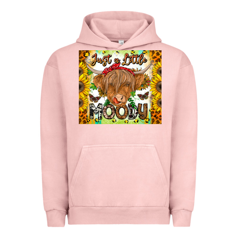 Just A Little Moody Urban Hoodie by CowhideDigitalArt | Teevron