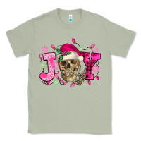 Matcha Pink Christmas Joy skeleton Classic Tee - NancyCooperArtShop