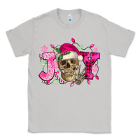 Moon Dust Pink Christmas Joy skeleton Classic Tee - NancyCooperArtShop
