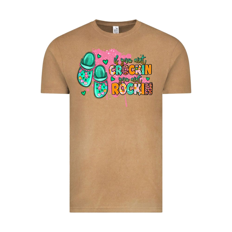 If You Aint Crockin You Aint Rockin Vintage Tee by MaliasSmallBusiness | Teevron