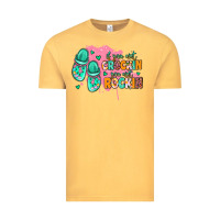 Vintage Mustard if you aint crockin you aint rockin Vintage Tee - MaliasSmallBusiness