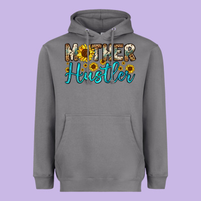 Mother Hustler Heavyweight Hoodie Designed By Oliviacreatesart
