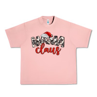 Salmon Mama Claus Urban Heavy Tee - MaliasSmallBusiness