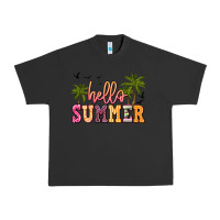 Pigment Black hello summer Urban Heavy Tee - JahusDesignShop