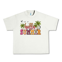 Pistachio hello summer Urban Heavy Tee - JahusDesignShop