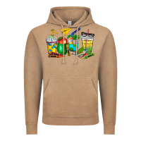 Vintage Coffee teacher coffee cups Vintage Hoodie - NancyCooperArtShop