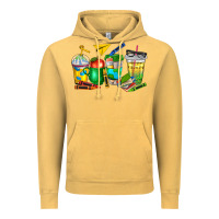 Vintage Mustard teacher coffee cups Vintage Hoodie - NancyCooperArtShop