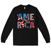 Black america 4th of july Long Sleeve Tee - Artiststas