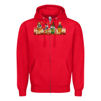 Red wizards coffee cups Zipper Hoodie - TumblerDesignByShophia