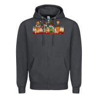 Smoke wizards coffee cups Zipper Hoodie - TumblerDesignByShophia