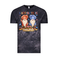Cloud Black happiness is homemade Vintage Tee - MaliasSmallBusiness