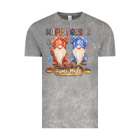 Cloud Rock happiness is homemade Vintage Tee - MaliasSmallBusiness