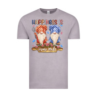 Vintage Zinc happiness is homemade Vintage Tee - MaliasSmallBusiness