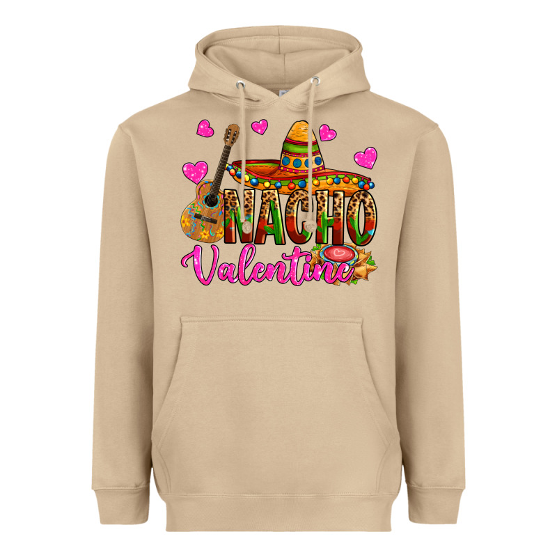Nacho Valentine Heavyweight Hoodie by OliviaCreatesArt | Teevron