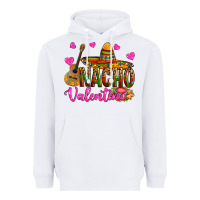 White nacho valentine Heavyweight Hoodie - OliviaCreatesArt