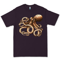 Plum octopus Premium Tee - LillyAllenDesigns