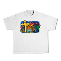 Lunar Rock True Story Holy Family Urban Heavy Tee - MaliasSmallBusiness