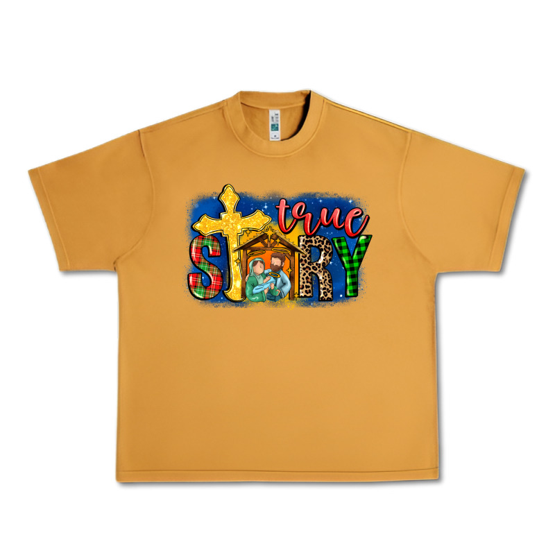 True Story Holy Family Urban Heavy Tee by MaliasSmallBusiness | Teevron