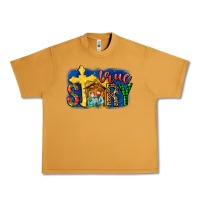 Peanut Butter True Story Holy Family Urban Heavy Tee - MaliasSmallBusiness