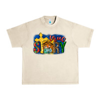 Sandshell True Story Holy Family Urban Heavy Tee - MaliasSmallBusiness