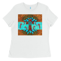 White christmas cross gemstone Ladies Tee - AdoDesignShop