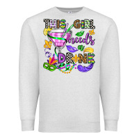 Oatmeal Heather this girl needs a drink Premium Sweatshirt - OliviaCreatesArt