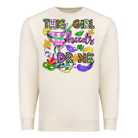 Sandshell this girl needs a drink Premium Sweatshirt - OliviaCreatesArt