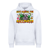White Just Mating For halloween Urban Hoodie - CowhideDigitalArt
