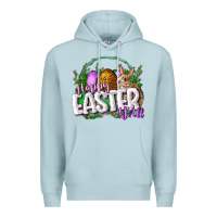 Blue Mist happy easHappy Easter y'all Easter Day Premium Hoodie - CowGirlArtShop