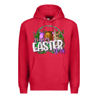 Cardinal happy easHappy Easter y'all Easter Day Premium Hoodie - CowGirlArtShop