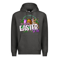 Charcoal Heather happy easHappy Easter y'all Easter Day Premium Hoodie - CowGirlArtShop