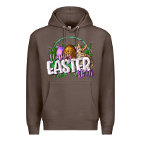 Coffee happy easHappy Easter y'all Easter Day Premium Hoodie - CowGirlArtShop