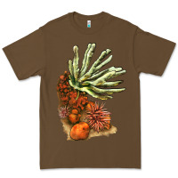 Cacao Coral Reef Premium Tee - LillyAllenDesigns
