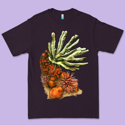 Coral Reef Premium Tee Designed By Lillyallendesigns